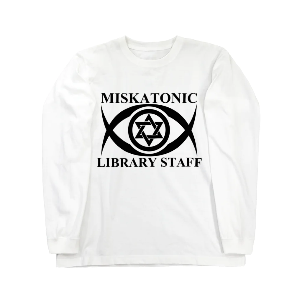 AURA_HYSTERICAのMISKATONIC LIBRARY STAFF Long Sleeve T-Shirt