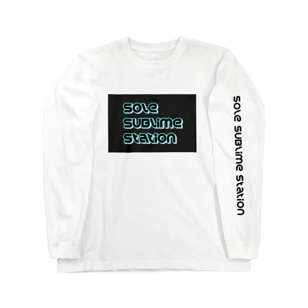 @｢SSS｣shopsの Sole Sublime Station LOGO ロングスリーブTシャツ