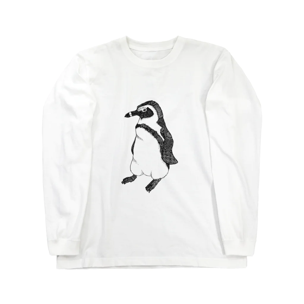 Ayumi HIdakaのギラリ、ペンギン Long Sleeve T-Shirt