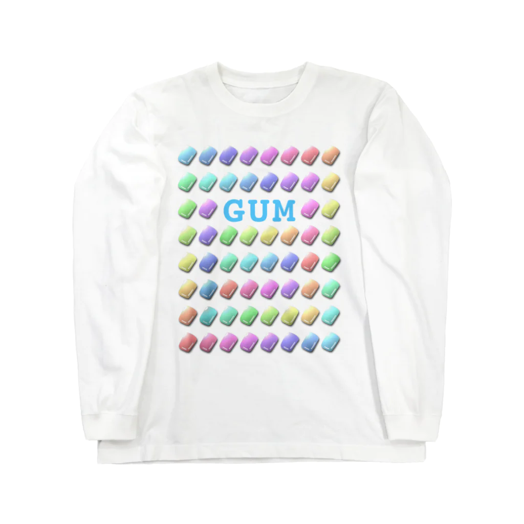 麦畑のカラフルガム Long Sleeve T-Shirt