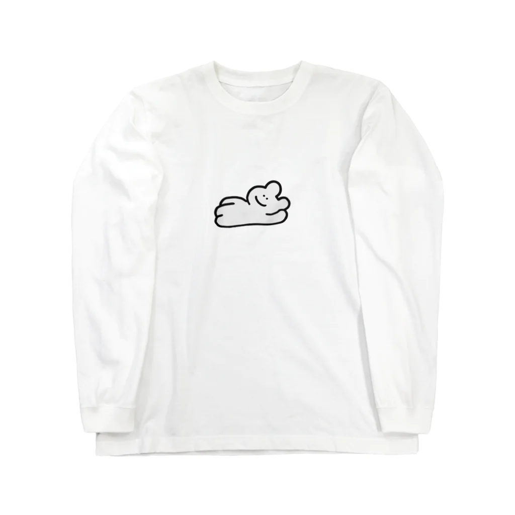 うさみの寝床のだらける うさみ Long Sleeve T-Shirt