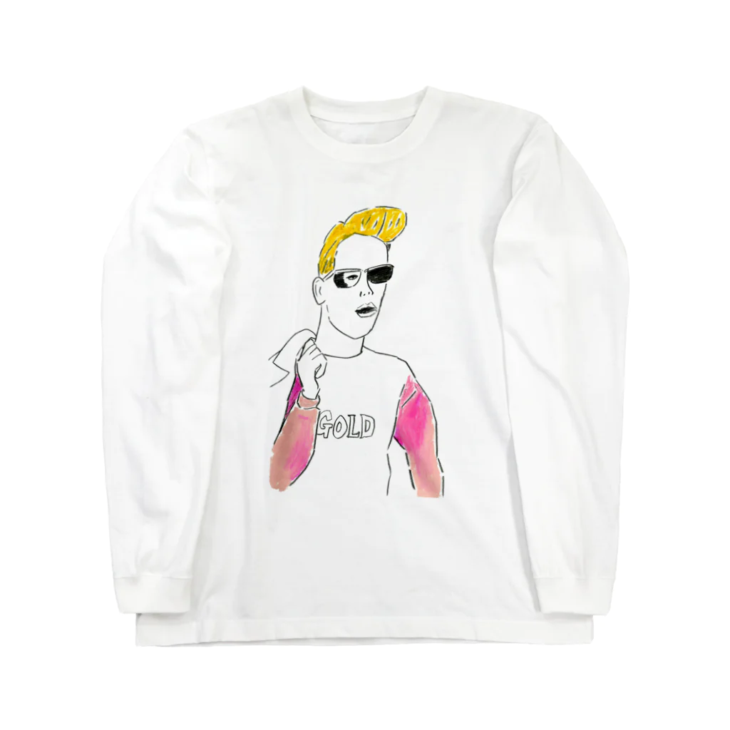 matsuorrrのサングラスBOY Long Sleeve T-Shirt