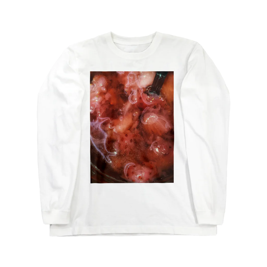 FOOLななにかのツナ缶イチゴ Long Sleeve T-Shirt