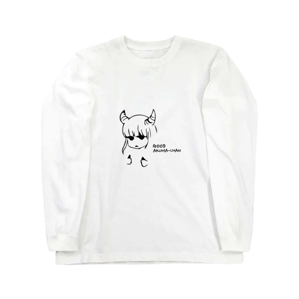 Healthy Creamのグッドアクマちゃん Long Sleeve T-Shirt