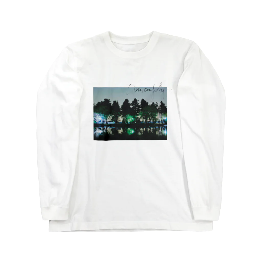 レモンスカッシュの泡の耳をすまして Long Sleeve T-Shirt