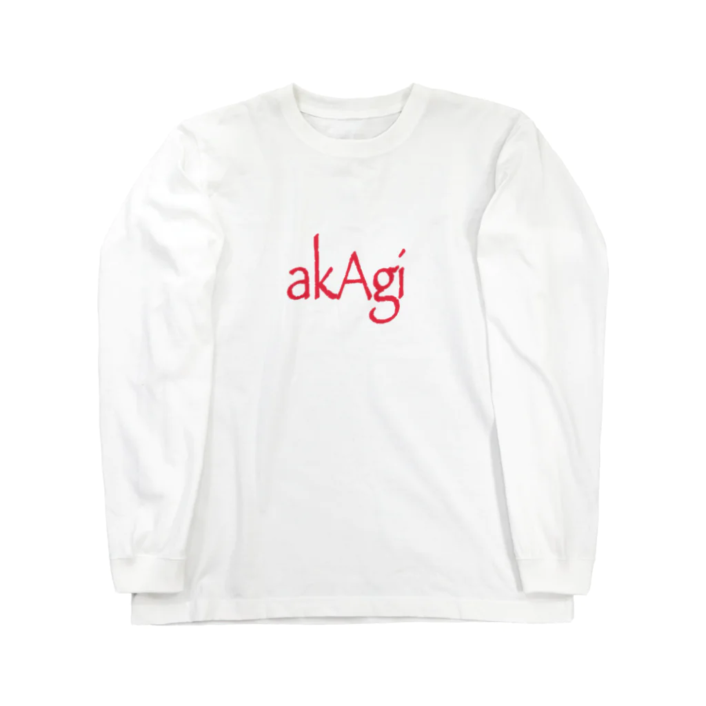 akAgi -あかぎ-のakAgi_A ロングスリーブTシャツ