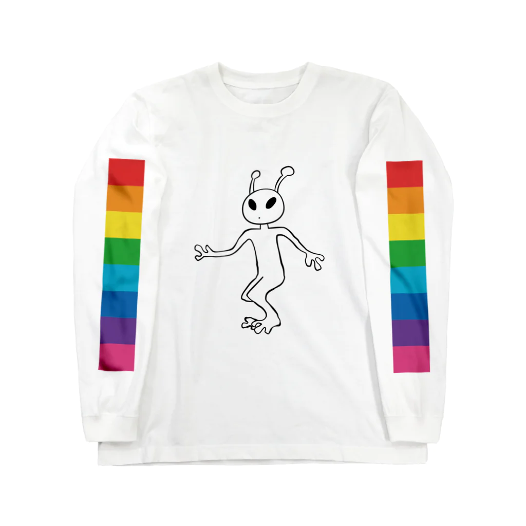 nanairoのalien Long Sleeve T-Shirt