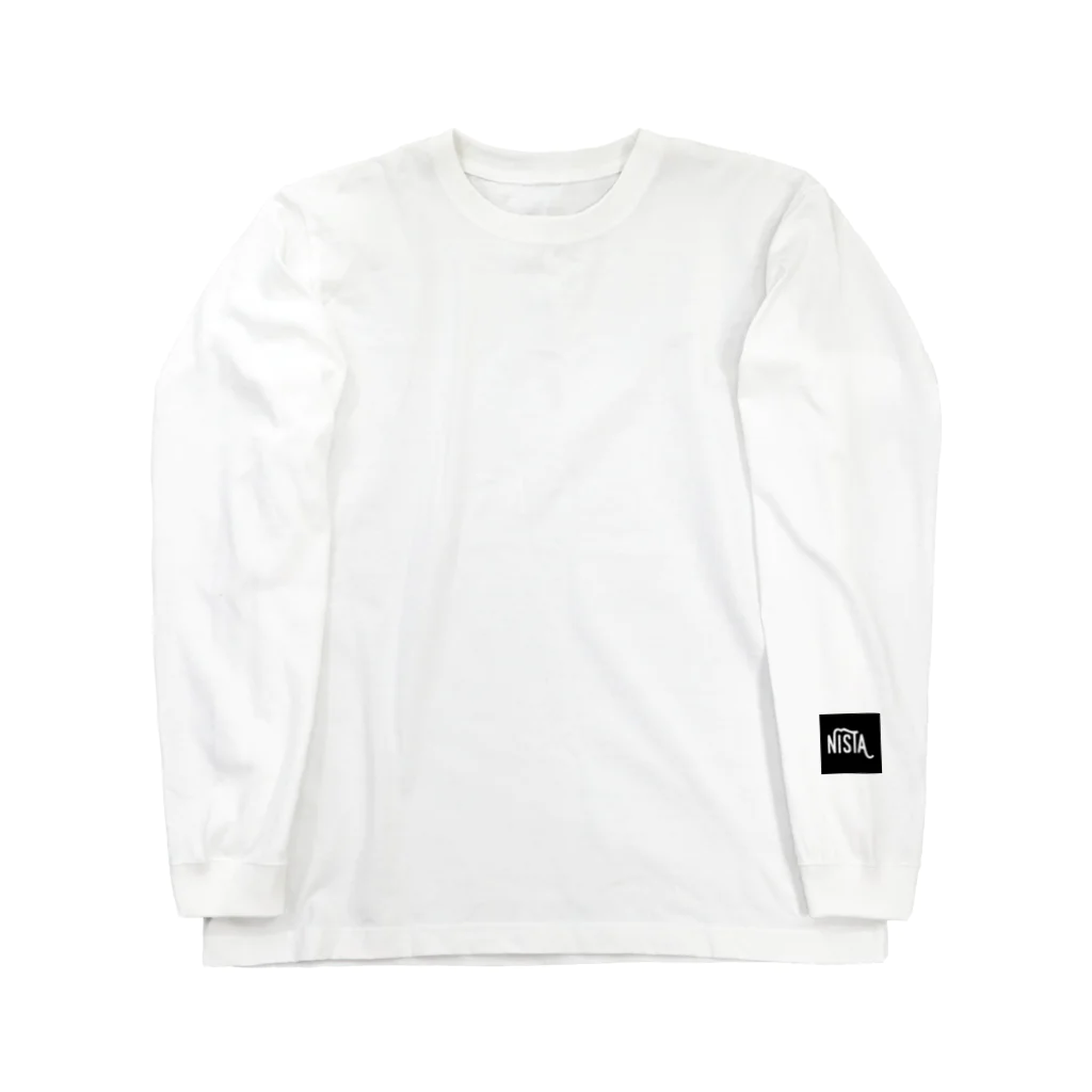 mmm212のNISTA square box logo ロングスリーブTシャツ