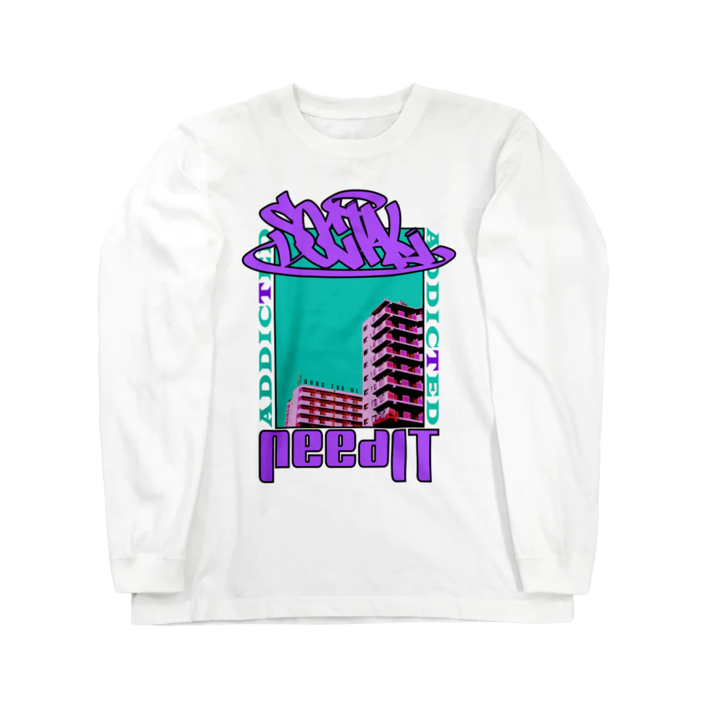 HYBS FOR MEのソーシャル Long Sleeve T-Shirt