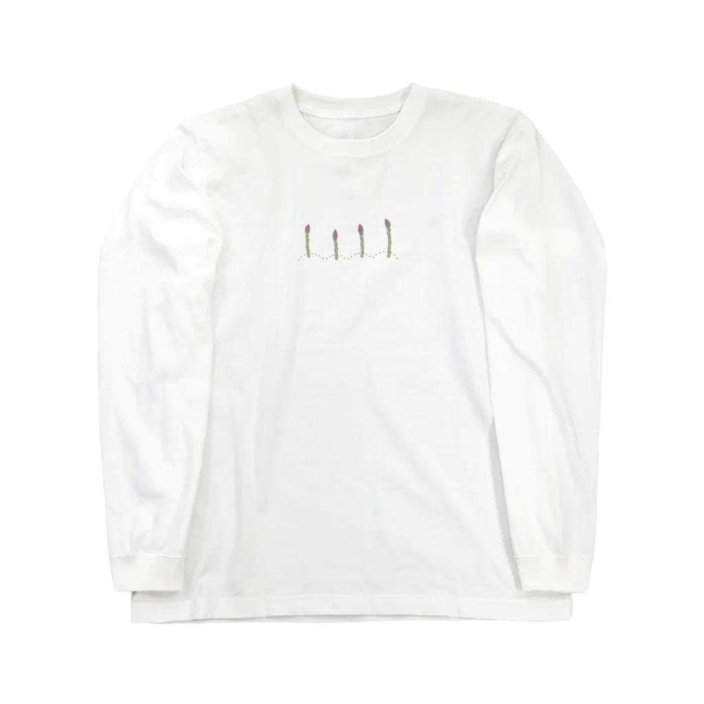 yurikamaruのアスパラ Long Sleeve T-Shirt