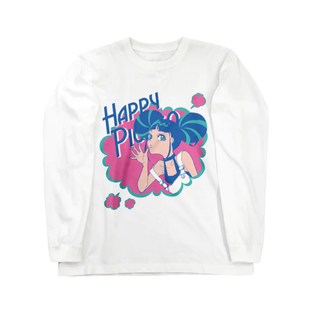 FANATIC CHARMYの定番　happyピカ子 ロングスリーブTシャツ