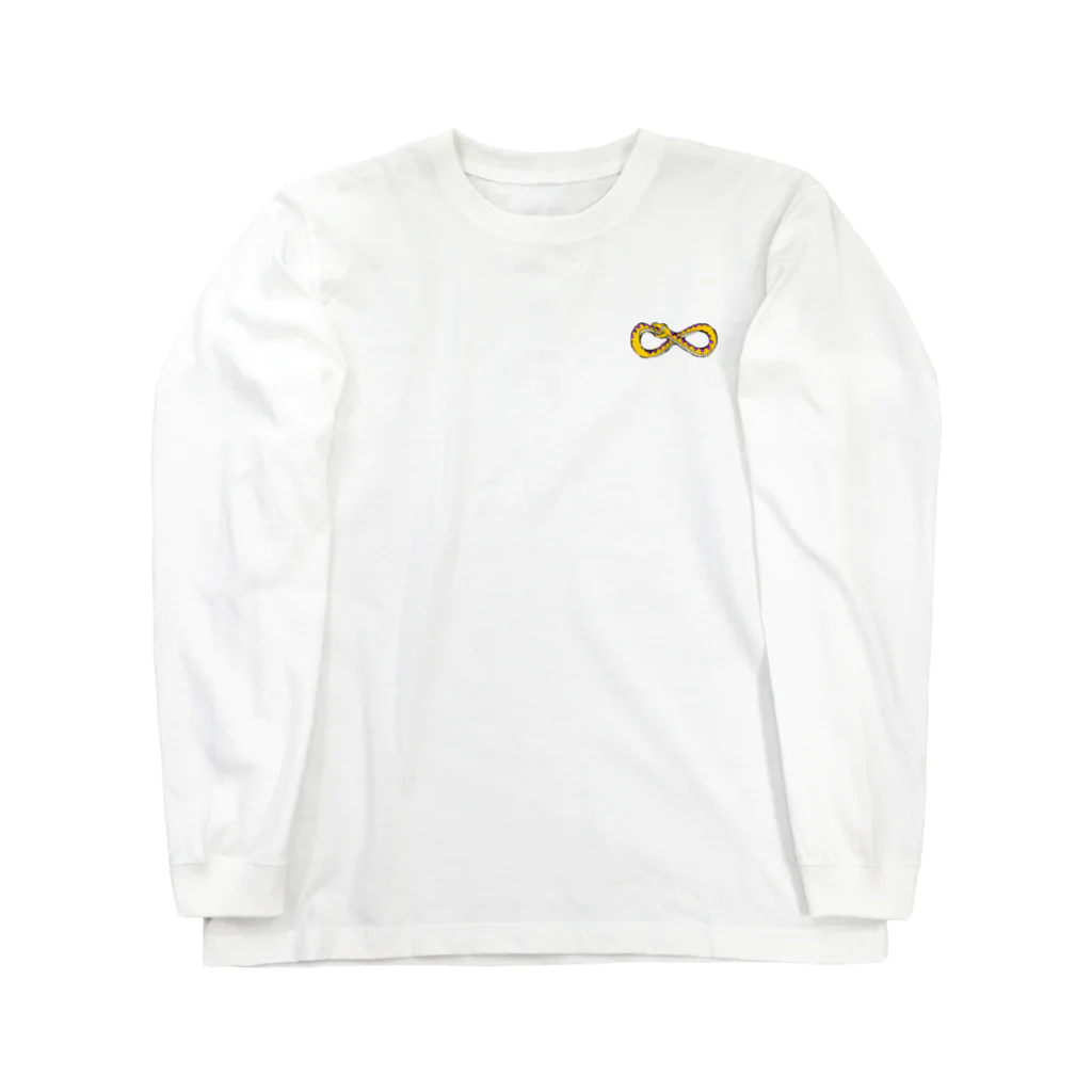 日本Tシャツ協会のドクヘビTシャツ Long Sleeve T-Shirt