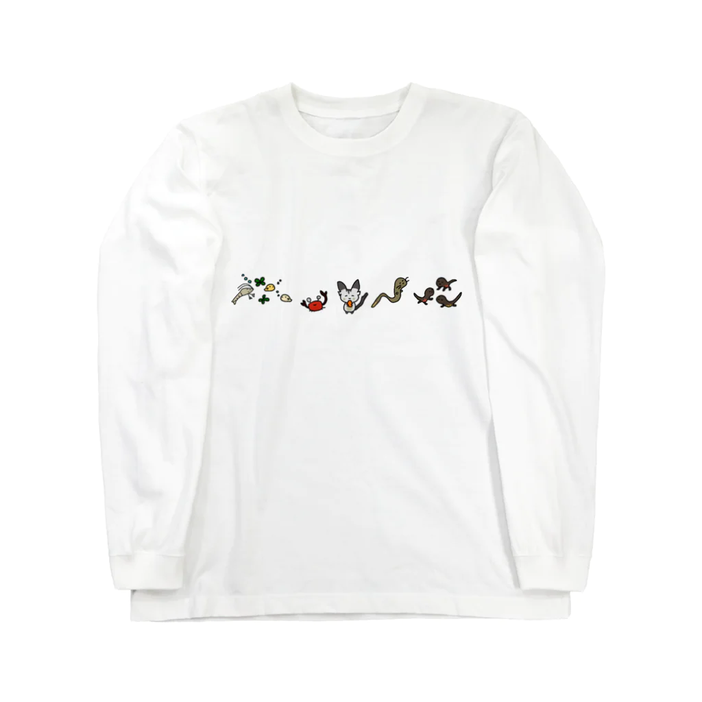 Mimi＆Kohaku(みみ&こはく)のミミちゃんとおともだち Long Sleeve T-Shirt