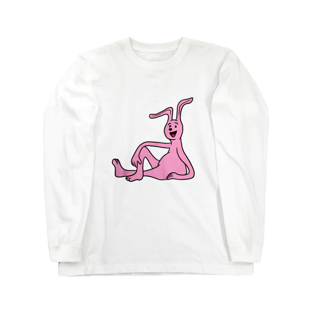 ホビヲノエのお店のふてぶてしいうさぎ Long Sleeve T-Shirt