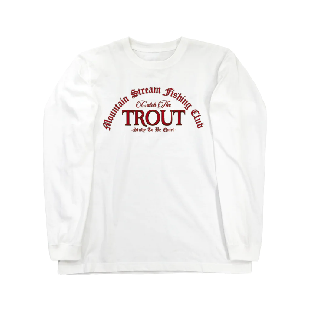 渓流釣り倶楽部のCatch The Trout Long Sleeve T-Shirt