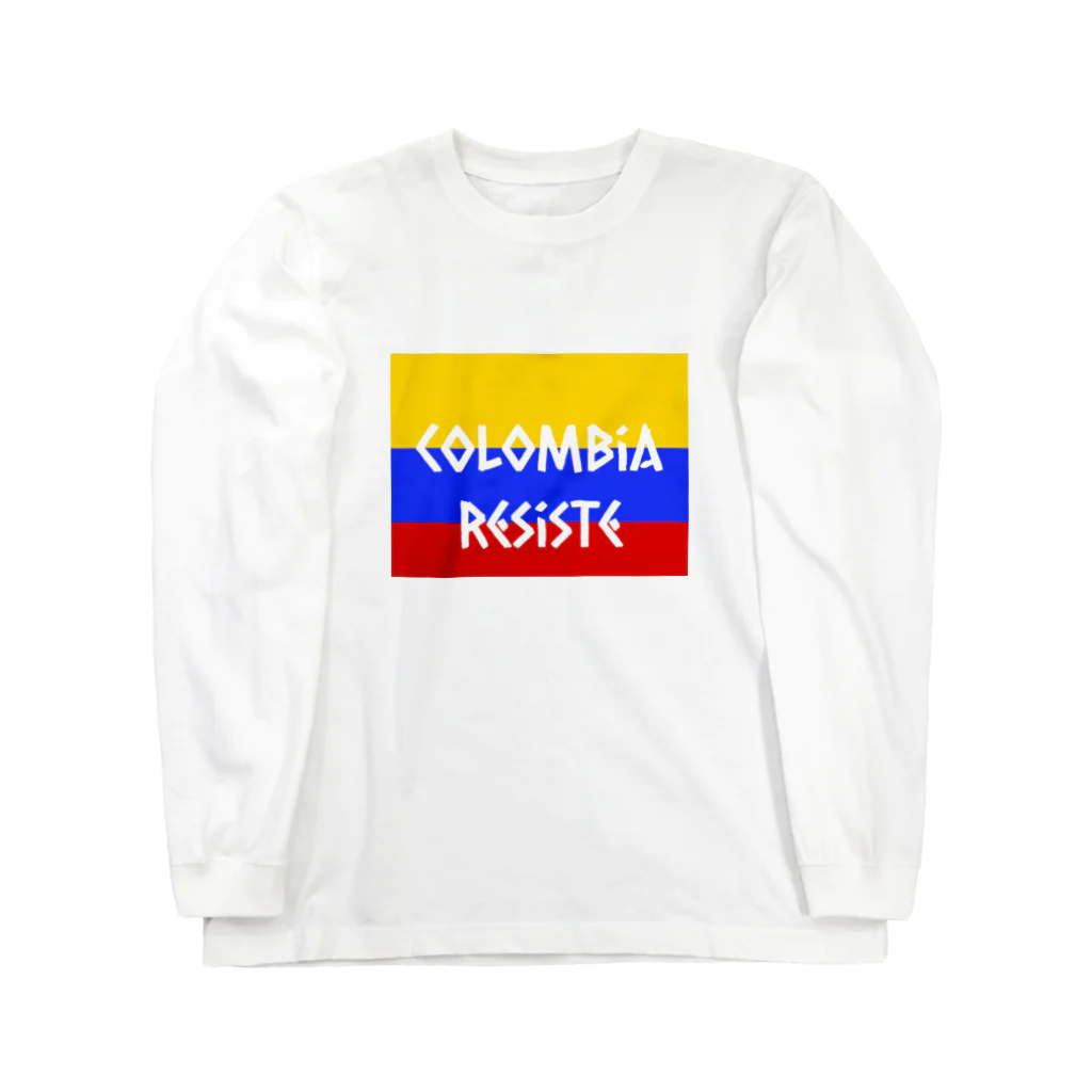 lataltalitaのColombia resiste ロングスリーブTシャツ