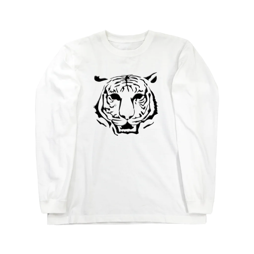 毒舌熊 本音クマ＠LINEスタンプのTiger_02 Long Sleeve T-Shirt