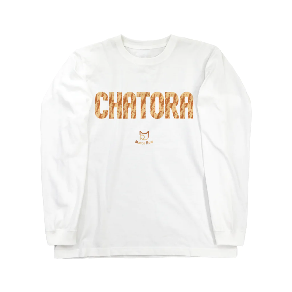 SHOP W　SUZURI店のCHATORA ロングスリーブTシャツ ロングスリーブTシャツ