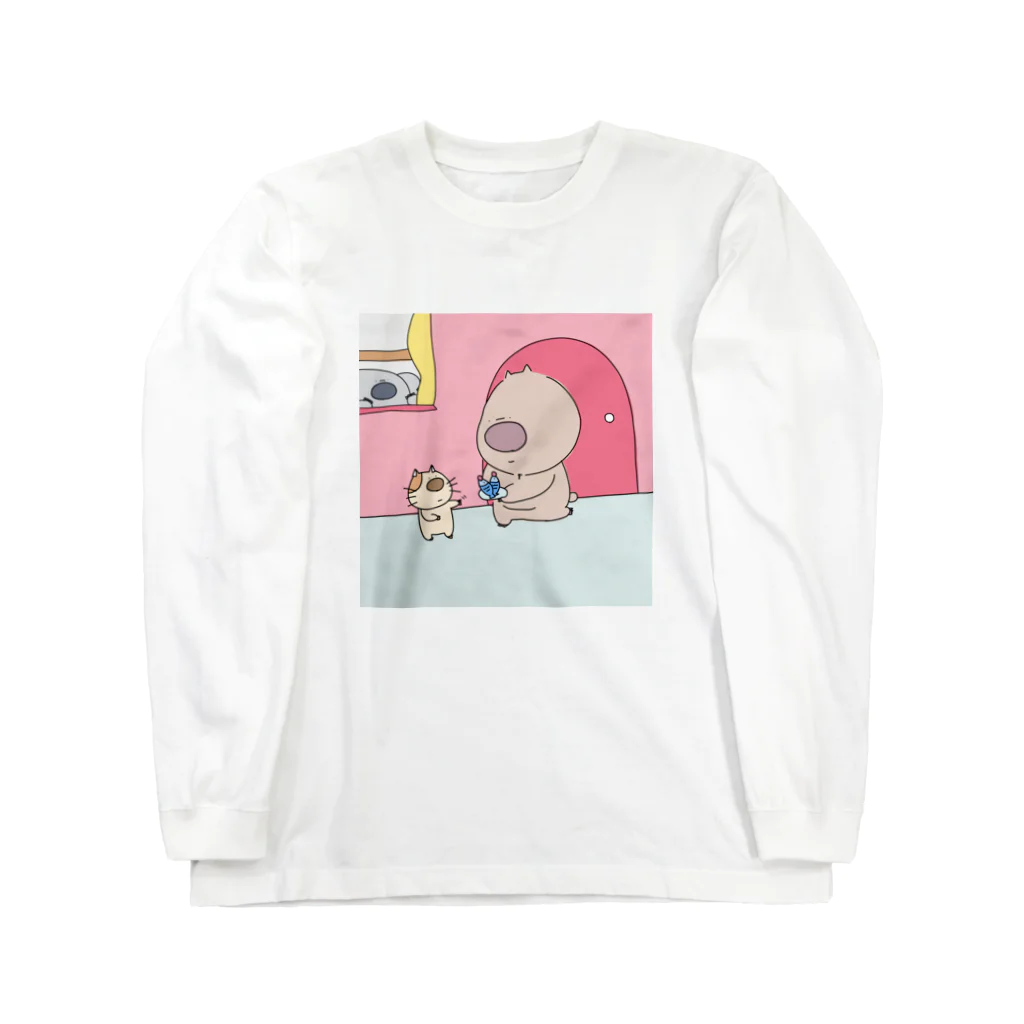 コアラと仲良しのウォンバットのウォンバット2 Long Sleeve T-Shirt