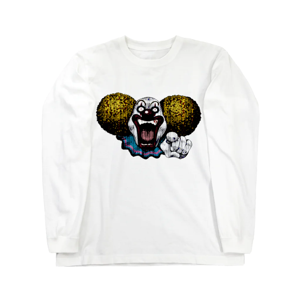 kimchinのマッドピエロ Long Sleeve T-Shirt