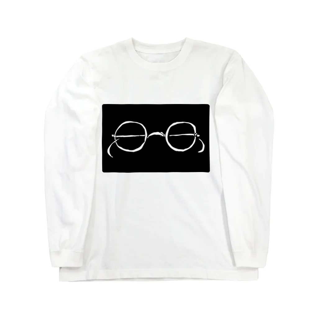 broscheのglasses ロングスリーブTシャツ