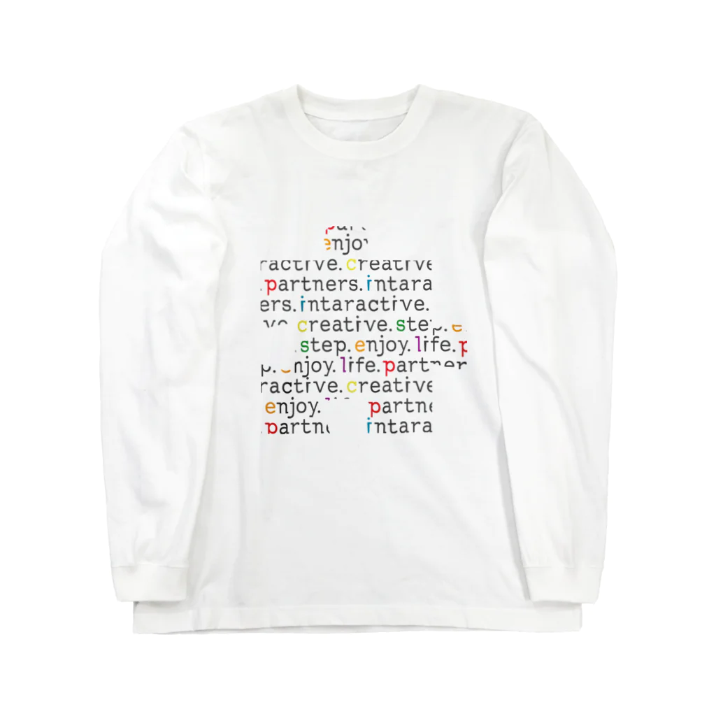 picselのpicsel font 03 ロングスリーブTシャツ