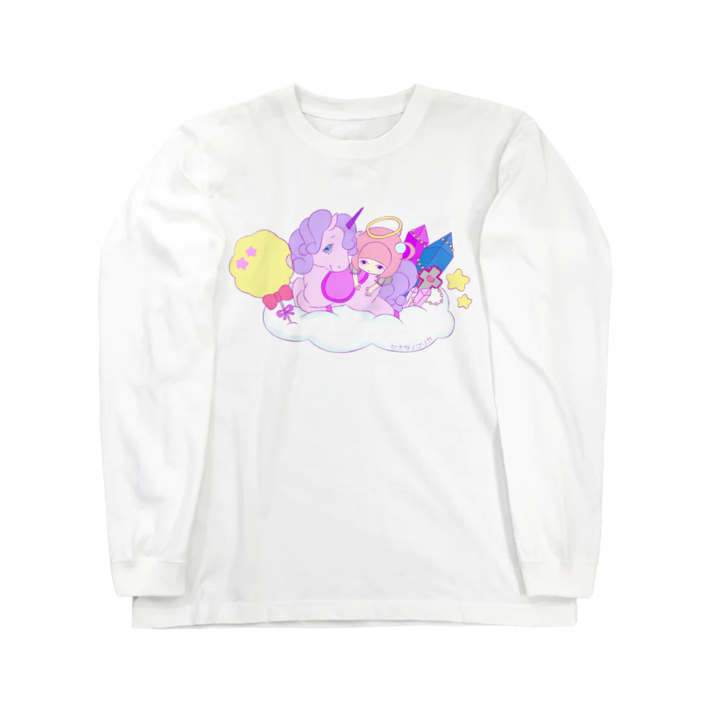 河谷あづみのヒナタノマリカ*ユニ Long Sleeve T-Shirt