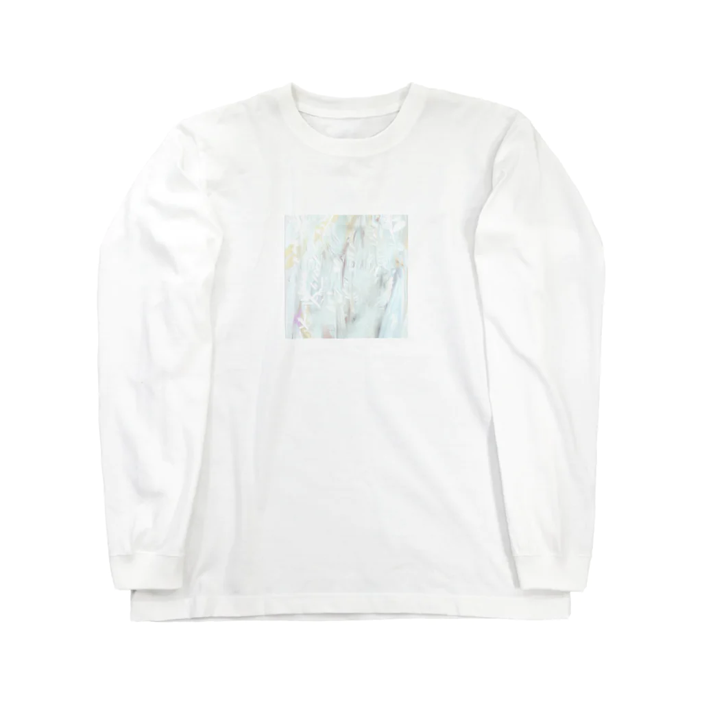 SuzukiCoのBianco シロ ロングスリーブTシャツ