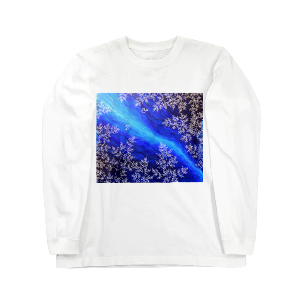 Caoli design shopの天の川 Long Sleeve T-Shirt