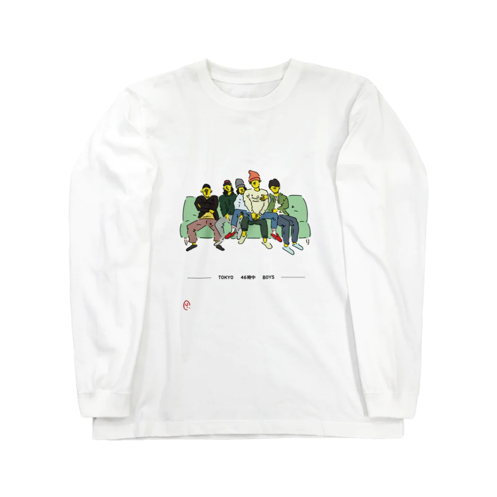 uhei art works.のTOKYO 46時中 BOYS Long Sleeve T-Shirt