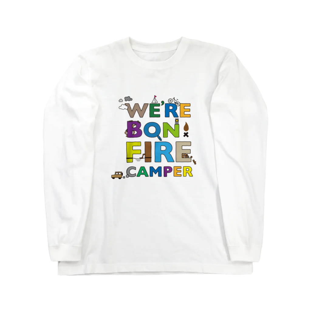 awのWE'RE BONFIRE CAMPER 2021 Long Sleeve T-Shirt