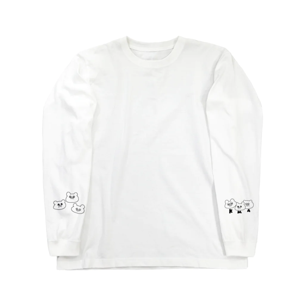 yammのkuma Long Sleeve T-Shirt