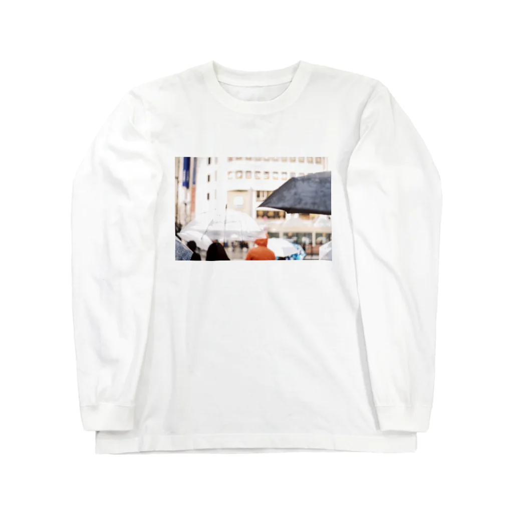 双子座の雨の日の池袋 Long Sleeve T-Shirt