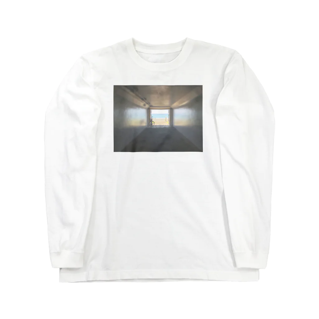 akane_art（茜音工房）の癒しの風景（海への入口） Long Sleeve T-Shirt