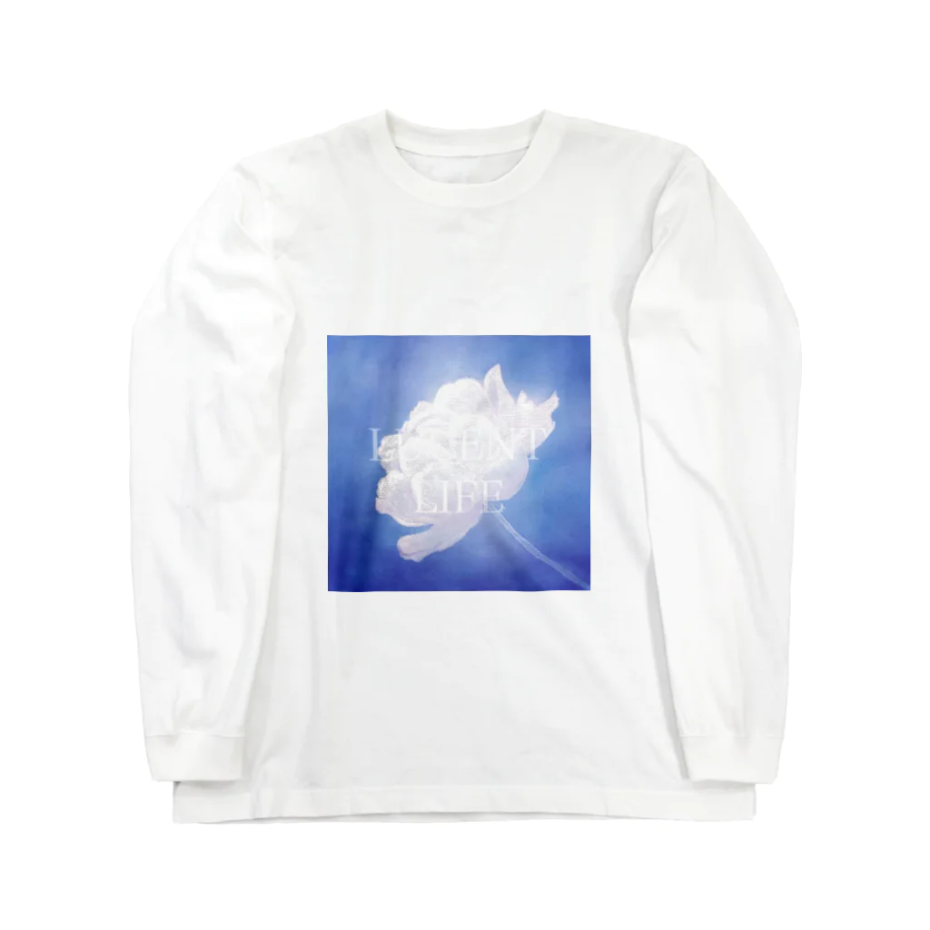 LUCENT LIFEのLUCENT LIFE　白ばら / White Rose  Long Sleeve T-Shirt