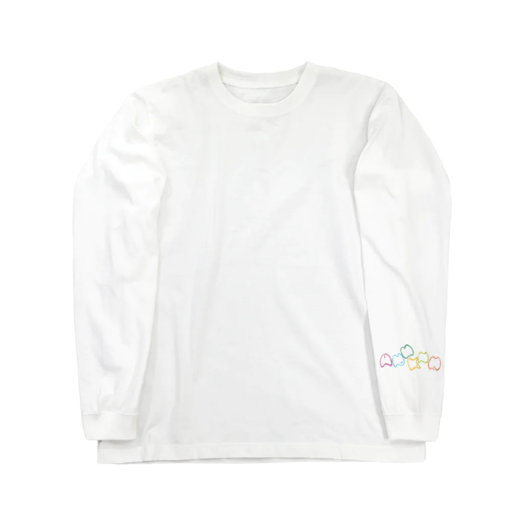 AnmKnm_designのAnmknmクレヨンロゴ Long Sleeve T-Shirt