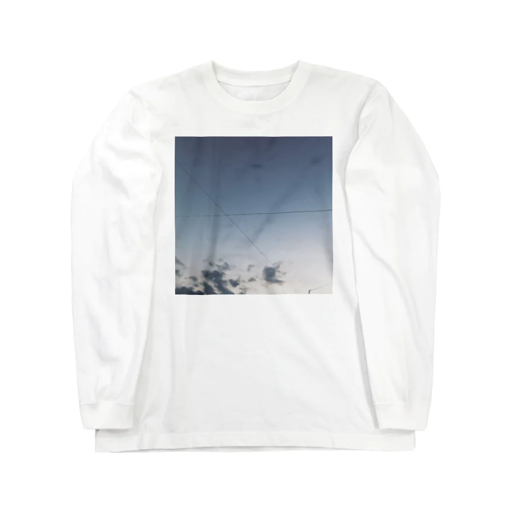 1993のなんか言ってそうな空(スクエア) Long Sleeve T-Shirt