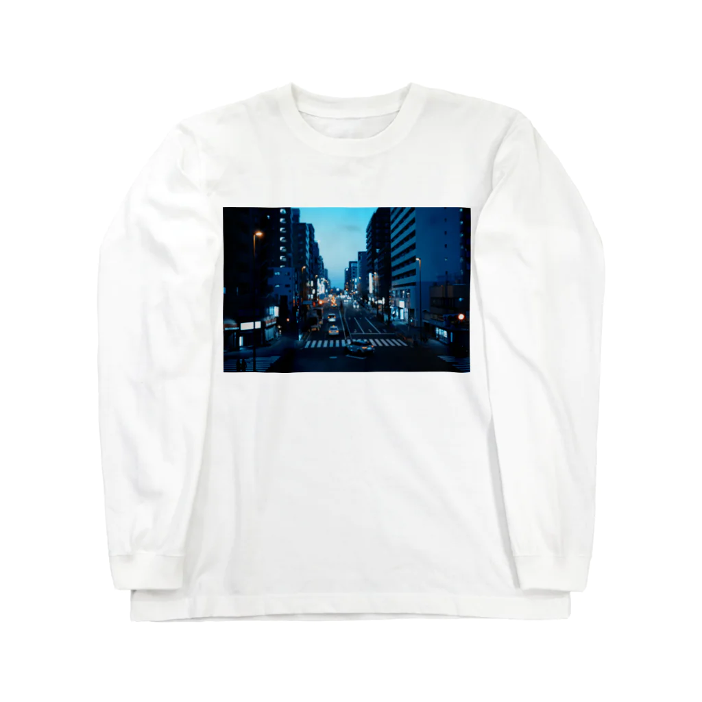 guu.の青の都会 Long Sleeve T-Shirt