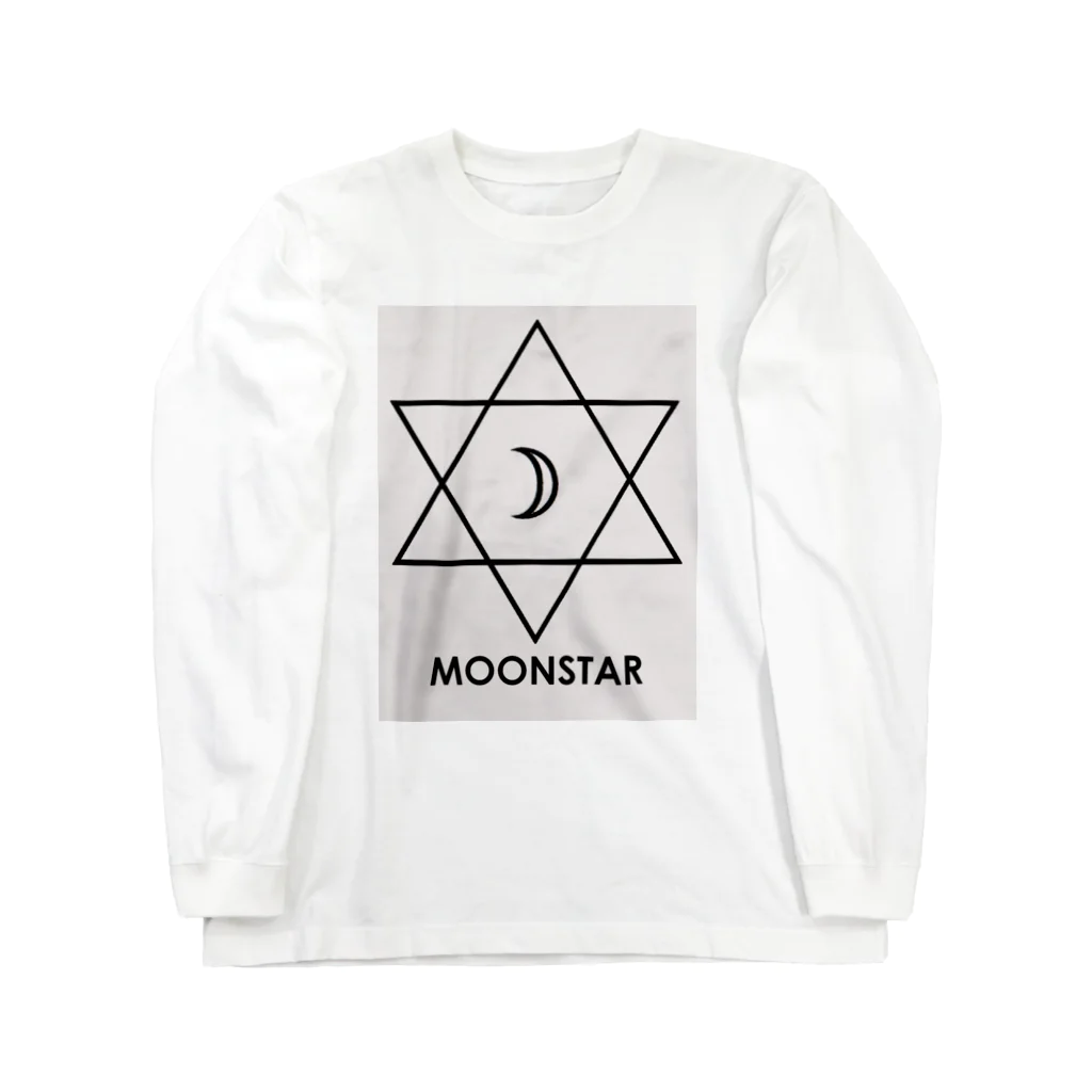 MIZUKICOCOのムーンスター(グレー） Long Sleeve T-Shirt