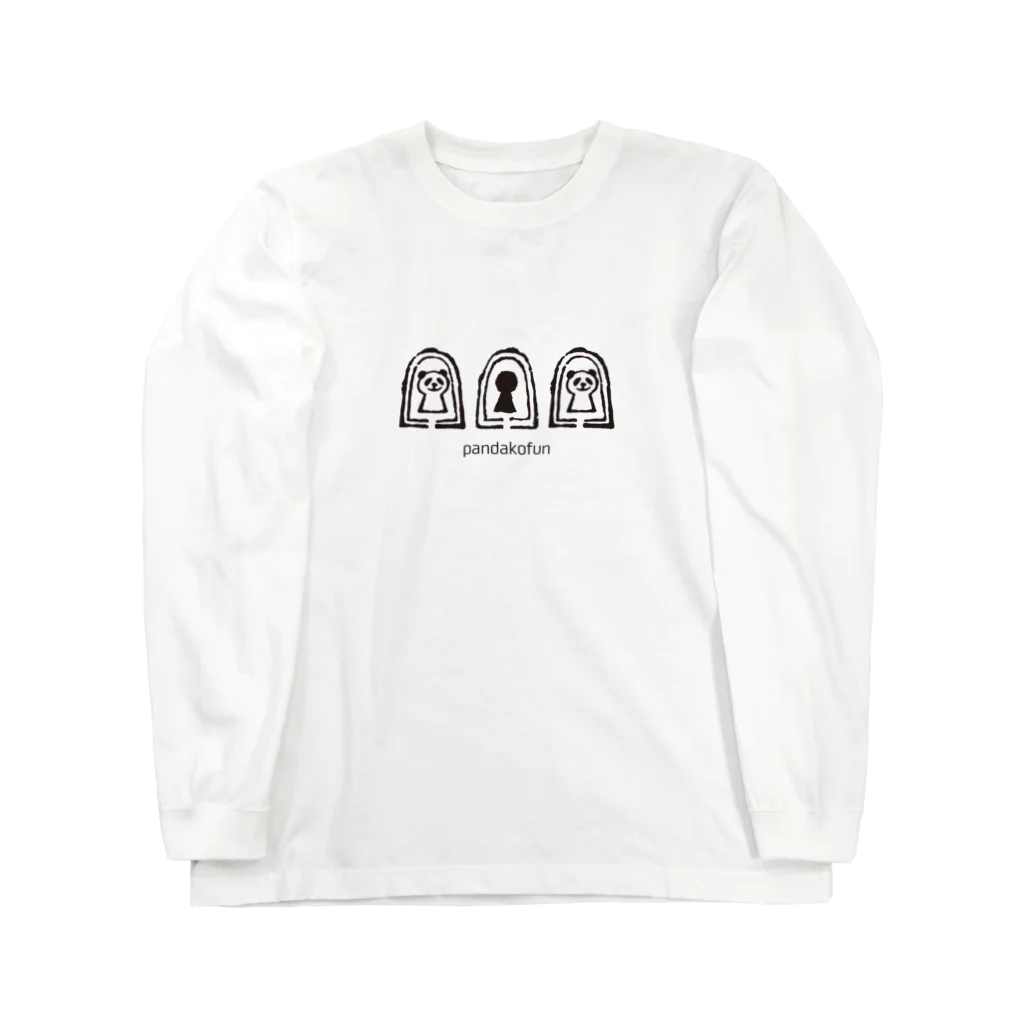 大阪ぱんだ(大阪パンダ)のぱんだこふん(古墳) Long Sleeve T-Shirt