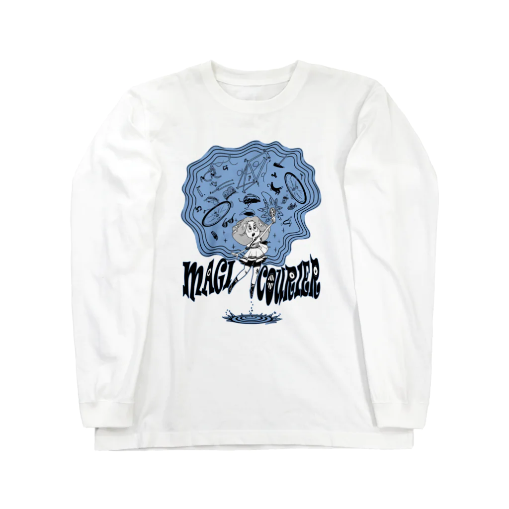 nidan-illustrationの“MAGI COURIER” blue #1 Long Sleeve T-Shirt