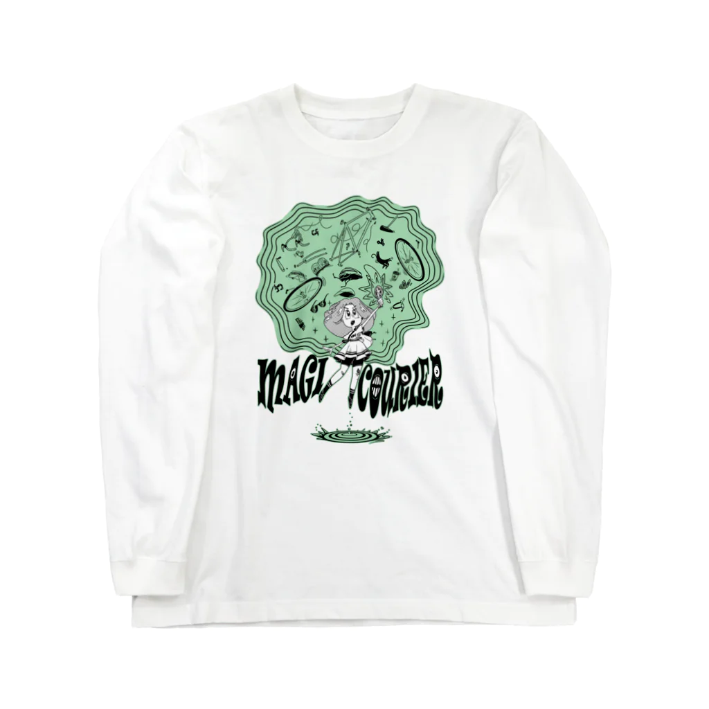 nidan-illustrationの“MAGI COURIER” green #1 Long Sleeve T-Shirt