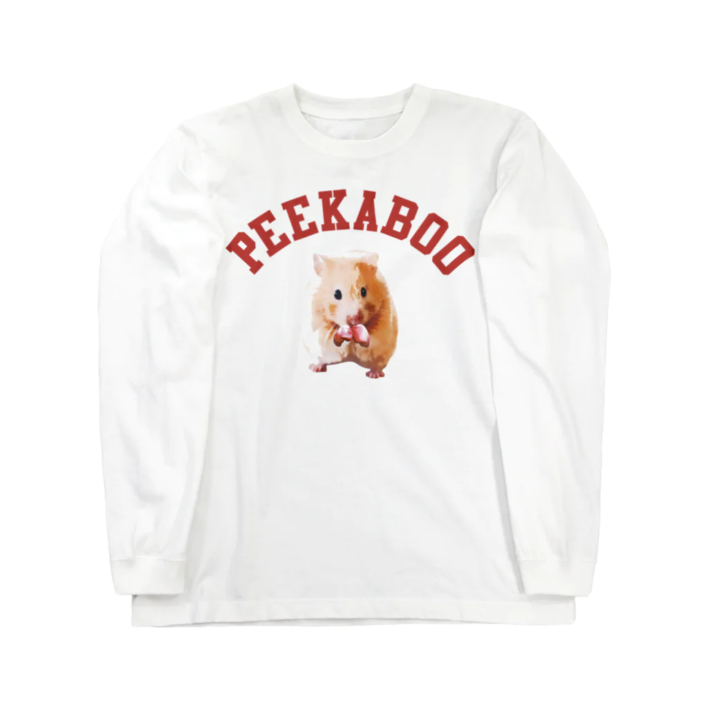 MessagEのPEEKABOO HAMSTER ロングスリーブTシャツ