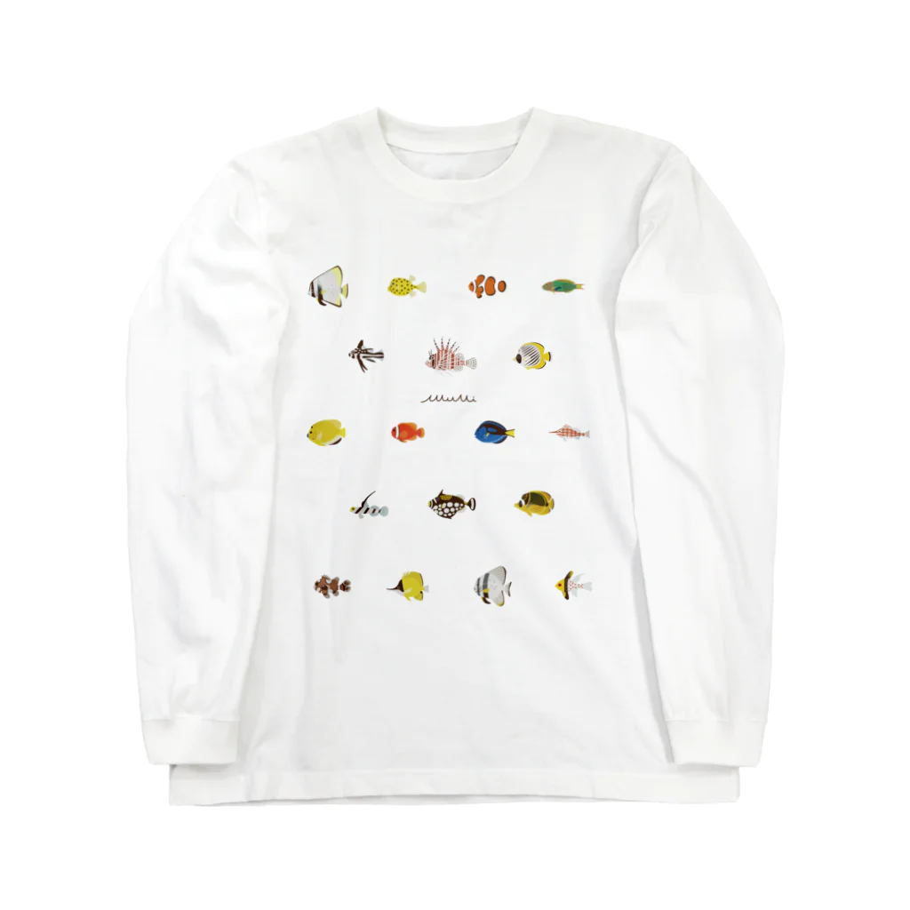 Astrio SUZURI店のWuMiおさかな その1 Long Sleeve T-Shirt