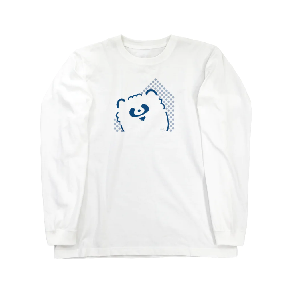 ジーナショップ(たぬき多め)の水玉たぬき Long Sleeve T-Shirt