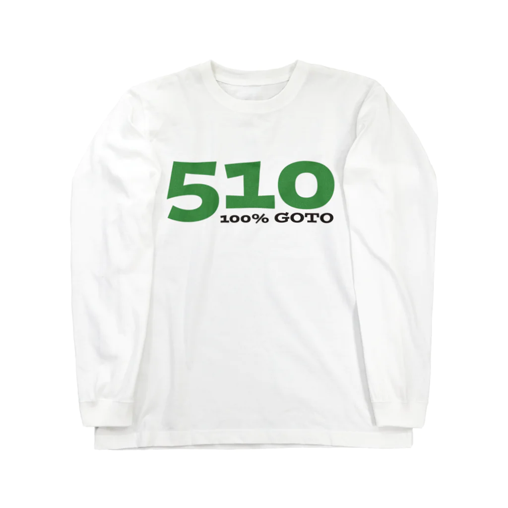 jun_gotoの100%510 ロングスリーブTシャツ