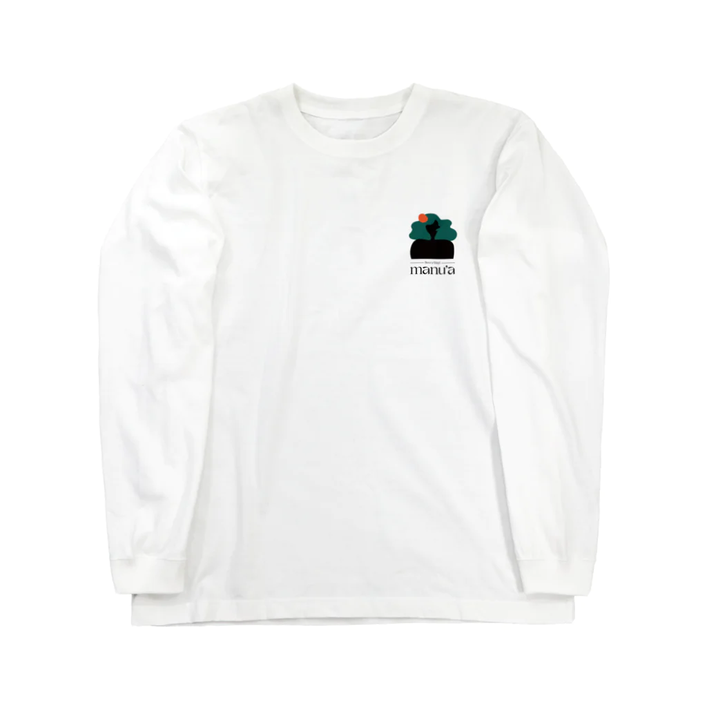 神泉manu'a beer clubのPEOPLE W/SIDE Long Sleeve T-Shirt