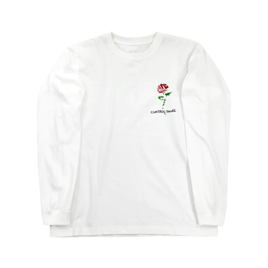 うえだきおくのcontrol:smoke Long Sleeve T-Shirt