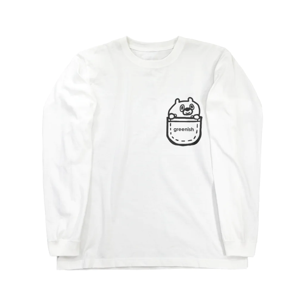 greenishのポケット Long Sleeve T-Shirt