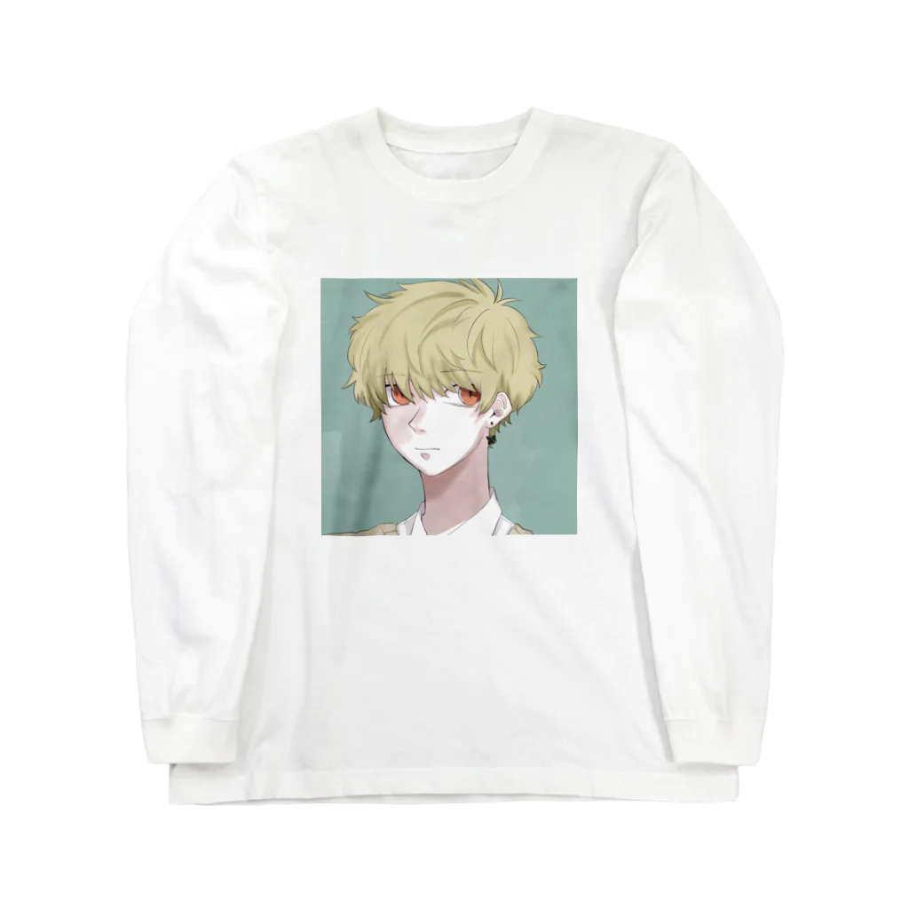 海月 雨⋆̩☂︎*̣̩の春野聖蝶くん Long Sleeve T-Shirt